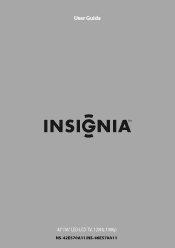 Insignia NS-46E570A11 User Manual (English)