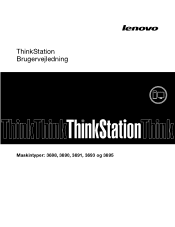 Lenovo ThinkStation E31 (Danish) User Guide