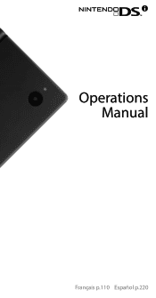 Nintendo UTLSMRKA Operation Manual