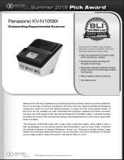 Panasonic KV-N1058X Article Panasonic KV N1058X Outstanding Departmental Scanner S18 UPICK [40770...