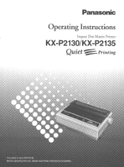 Panasonic KX P2130 24-pin Narrow Prtr