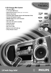 Philips FW380C Leaflet (English)