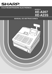 Sharp XE-A207 XE-A207 | XE-A23S Operation Manual in Spanish
