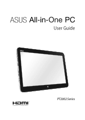 Asus PT2002 user s manual for English