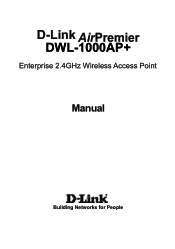D-Link DWL-1000AP Product Manual