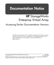HP 3000 Accessing Earlier Documentation Versions - Documentation Notice (5697-5204, September 2004)