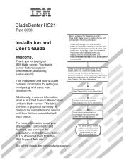 IBM HS21 User Guide