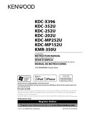 Kenwood KDC-252U Instruction Manual