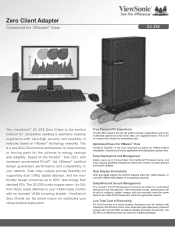 ViewSonic SC-Z55 SC-Z55 Datasheet Hi Res (English)