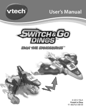 Vtech Switch & Go Dinos - Span the Spinosaurus User Manual