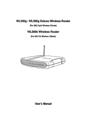 Asus WL-500B User Manual