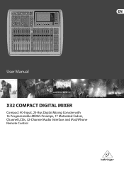 Behringer X32 COMPACT Manual