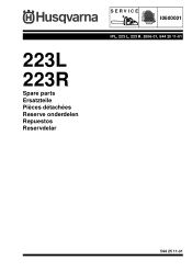 Husqvarna 223R Parts Guide