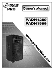 Pyle PADH1289 PADH1289 Manual 1