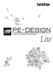 Brother International PEDESIGN LITE User Manual - French