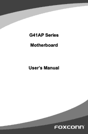 Foxconn G41AP English Manual.