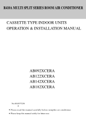 Haier AB182XCERA User Manual