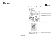 Haier HW-CS1050TXVE User Manual