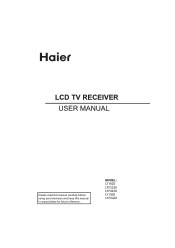 Haier LYF24Z6 User Manual