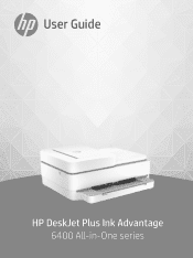 HP DeskJet Plus Ink Advantage 6400 User Guide
