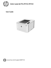 HP Color LaserJet Pro M153-M154 User Guide
