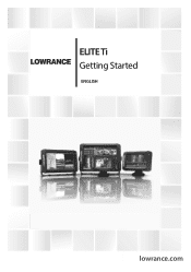 Lowrance Elite-12 Ti Getting Started EN
