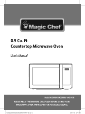 Magic Chef MCD993R User Manual