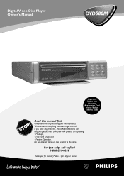 Philips DVD580MT User manual