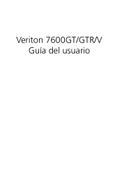 Acer Veriton 7600GT Veriton 7600GT User's Guide ES