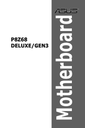 Asus P8Z68 DELUXE/GEN3 User Manual