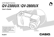 Casio QV-2800UX Owners Manual