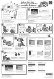 HP Deskjet 990c HP DeskJet 900C Series  Printer - (English, Spanish, French, Portuguese) Windows Quick Start Guide