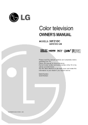 LG 30FZ1DC Owners Manual