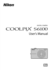 Nikon COOLPIX S6100 User Manual
