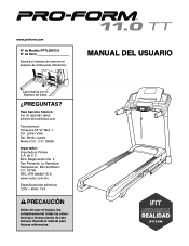 ProForm 11.0 Tt Treadmill Spanish Manual