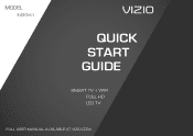 Vizio E420i-A1 E420i-A1 Quick Start Guide