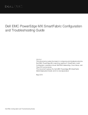 Dell MX9116n EMC PowerEdge MX SmartFabric Configuration and Troubleshooting Guide