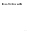Nokia N82 black User Guide