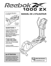 Reebok 1000 Zx Elliptical Canadian French Manual