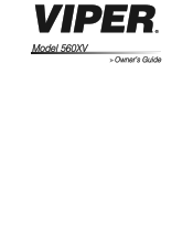 Viper 560XV Owner Manual