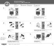 Dell Dimension 9100 Setup Diagram