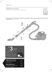 Dyson DC22 Motorhead User Guide