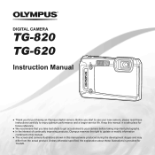 Olympus Tough TG-820 iHS Tough 820 iHS Instruction Manual (English)
