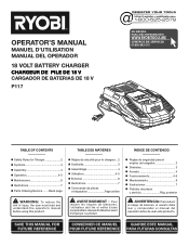 Ryobi P1830 Operation Manual 1