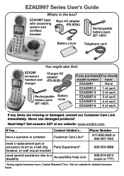 Uniden EZI2997 English Owners Manual
