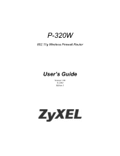 ZyXEL P-320W User Guide