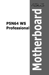 Asus P5N64 WS Professional User Guide