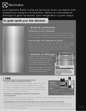 Electrolux EI33AR80WS Guide de demarrage rapide French
