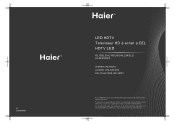 Haier HL22XSL2 Product Manual