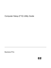 HP Dc7700 Computer Setup (F10) Utility Guide